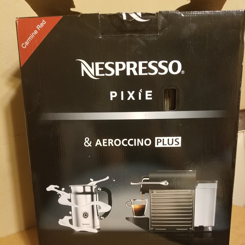 Nespresso pixie & Aeroccino plus